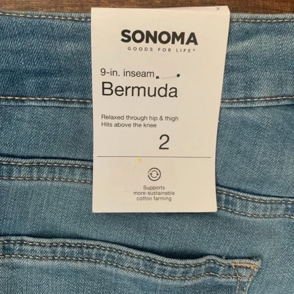 Sonoma Bermuda short NWT - Picture 4 of 5